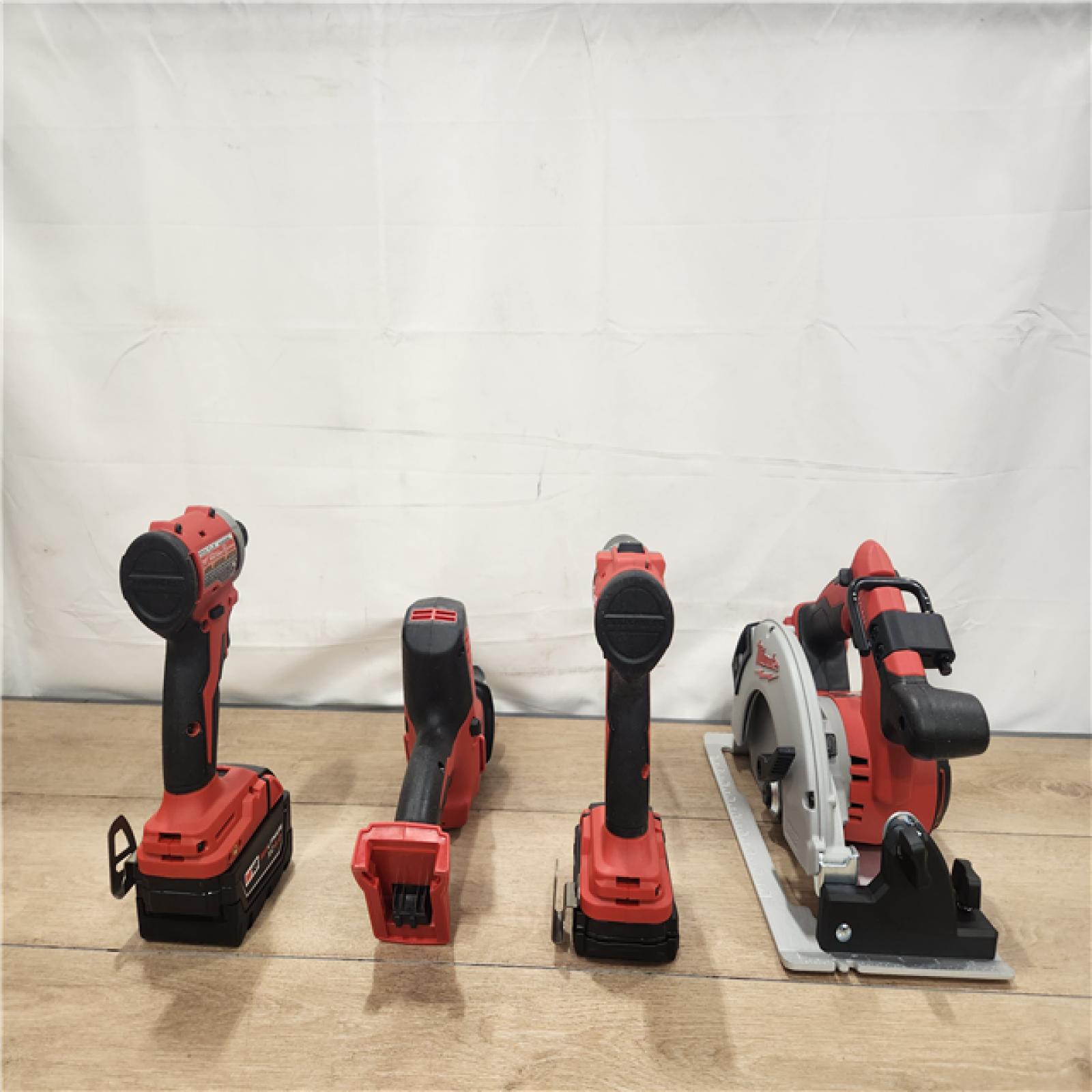 AS-IS- Milwaukee M18 4-Tool Combo Kit