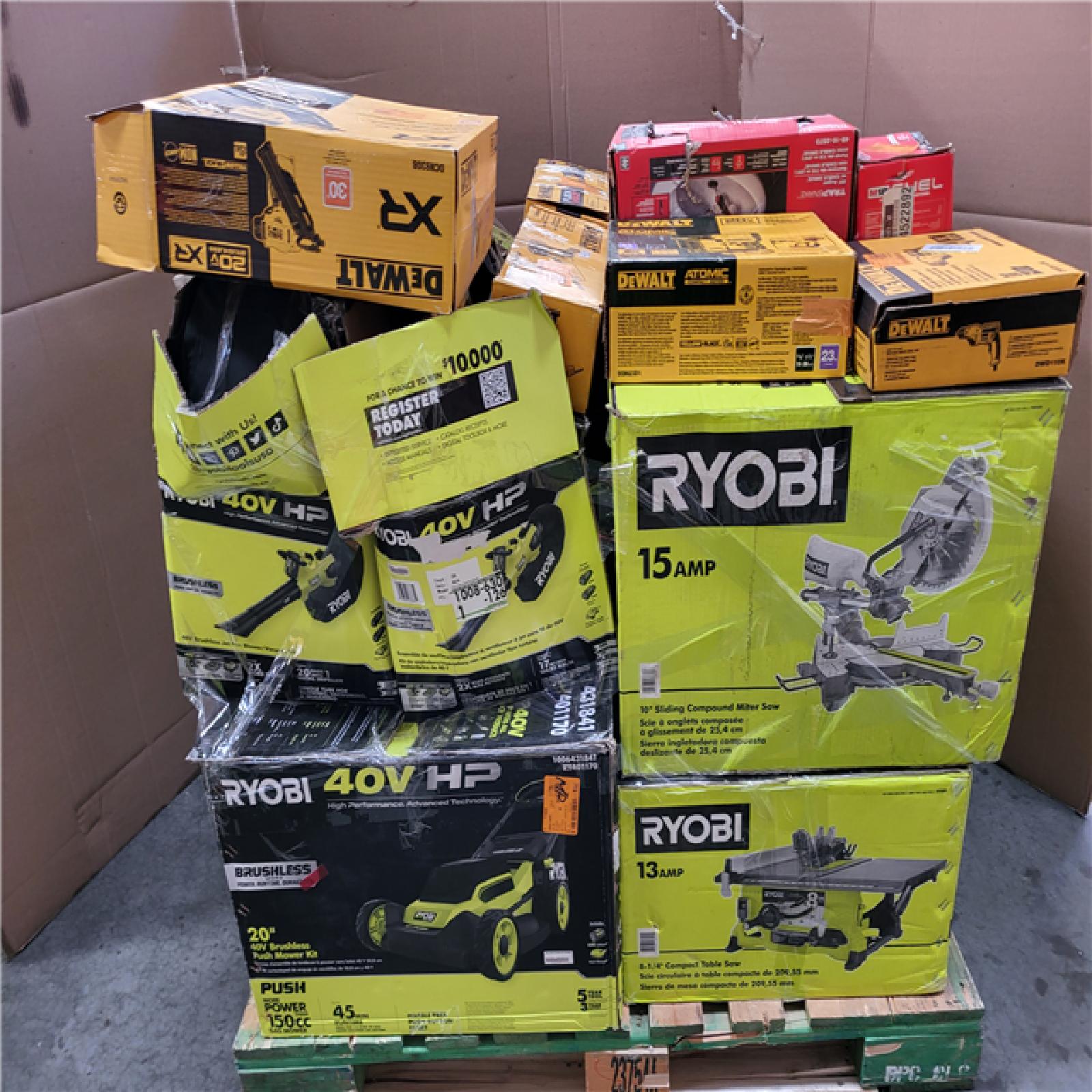 CALIFORNIA AS-IS TOOL PALLET