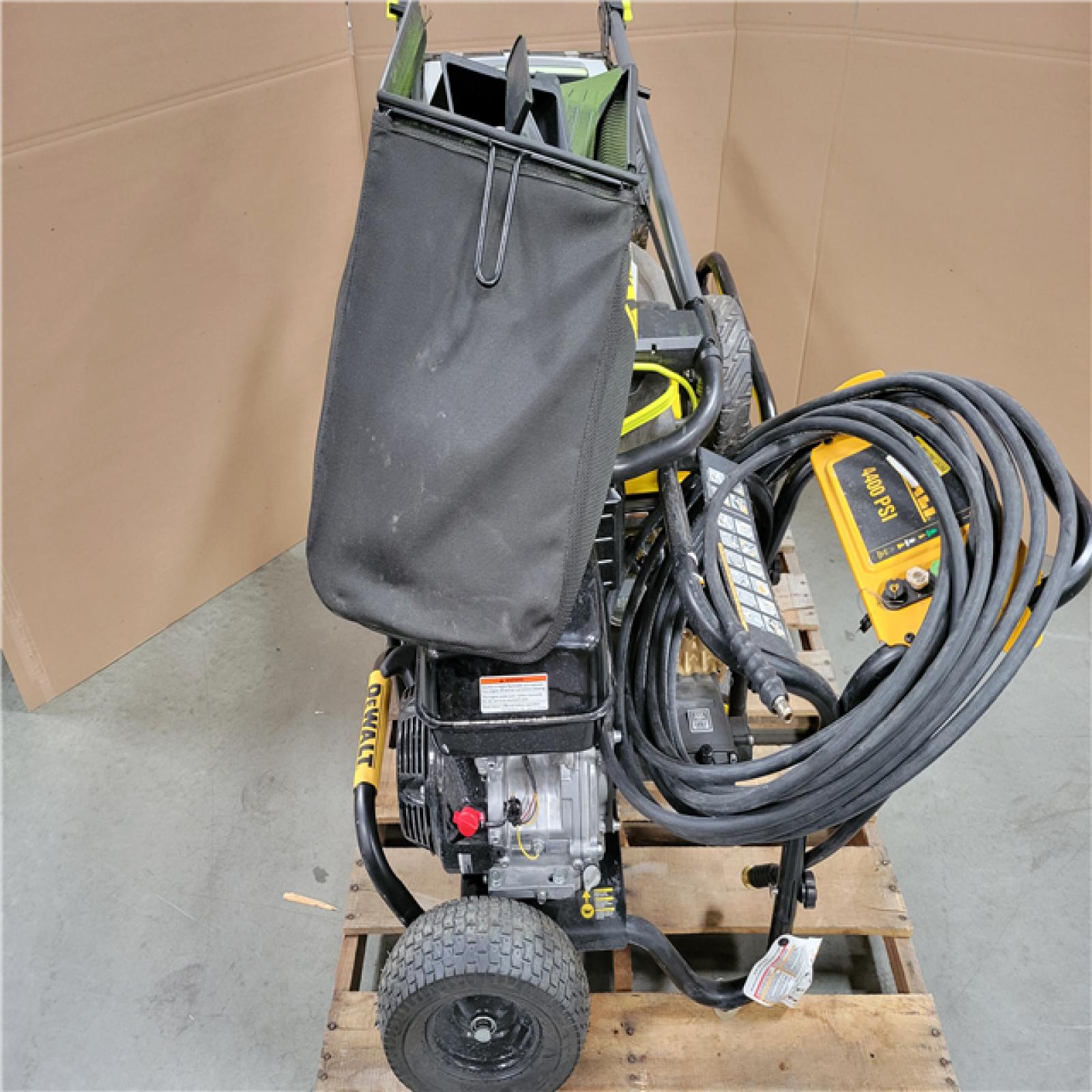 CALIFORNIA AS-IS OUTDOOR POWER EQUIPMENT