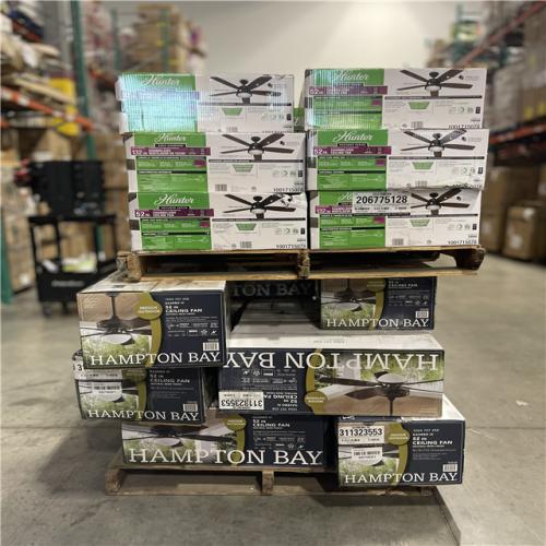 DALLAS LOCATION- MIXED INDOOR/OUTDOOR CEILING FAN PALLET (22 UNITS)