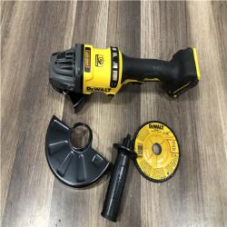AS-IS DEWALT FLEXVOLT 60V MAX Cordless Brushless 4.5 in. to 6 in. Small Angle Grinder with Kickback Brake (Tool Only)