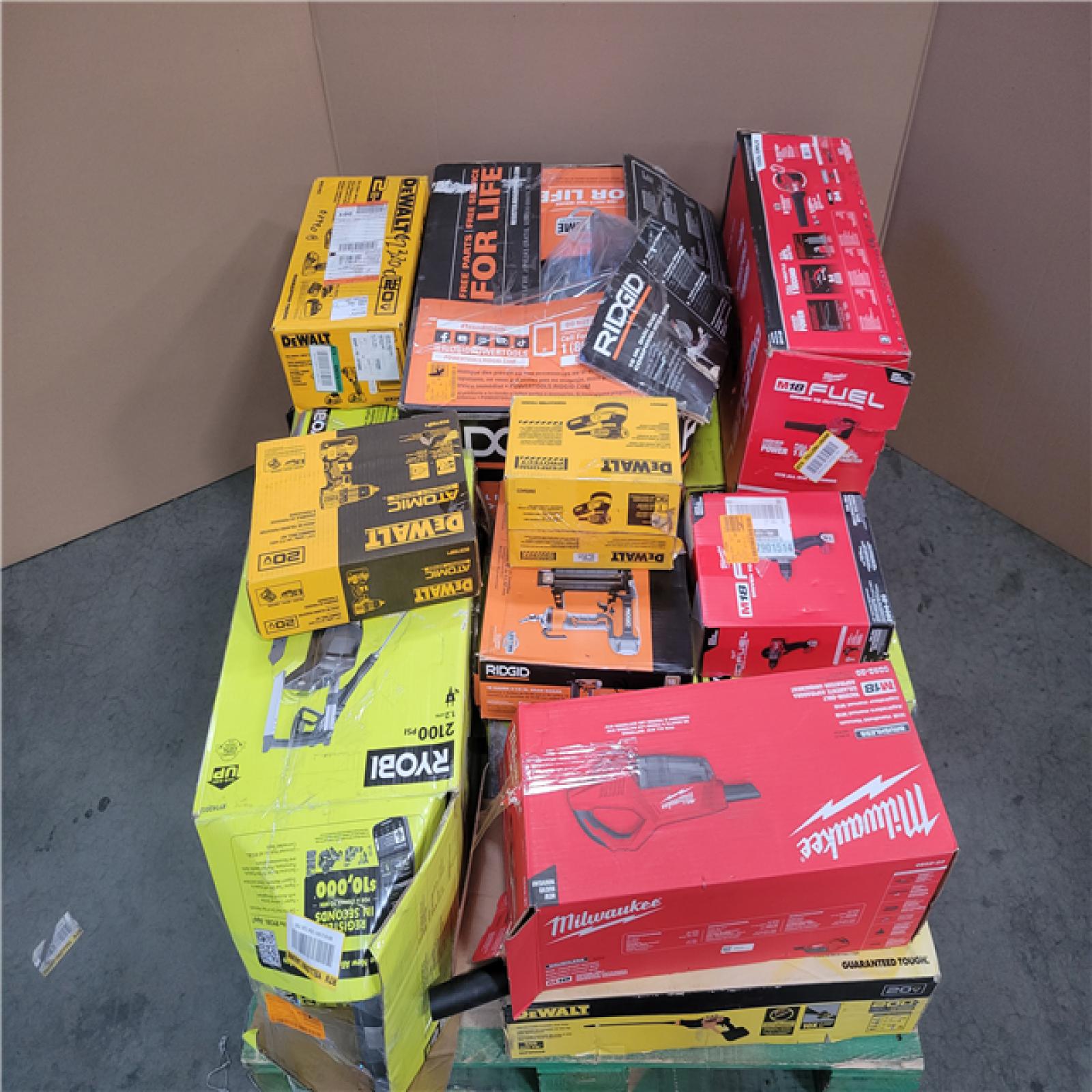 CALIFORNIA AS-IS TOOL PALLET