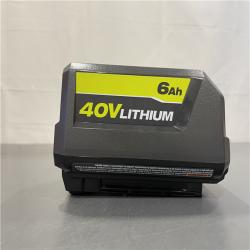 AS-IS - RYOBI 40-Volt 6.0 Ah High Capacity Lithium-Ion Battery