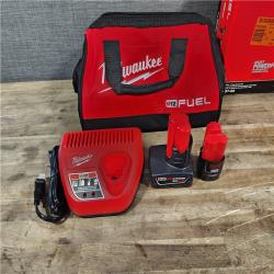HOUSTON LOCATION - AS-IS Milwaukee 3497-22 12V Brushless Hammer Drill and Impact Driver Combo Kit