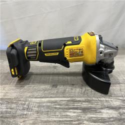 AS-IS DEWALT 20V XR Cordless 4-1/2. in. to 5 in. Variable Speed Angle Grinder (Tool Only)