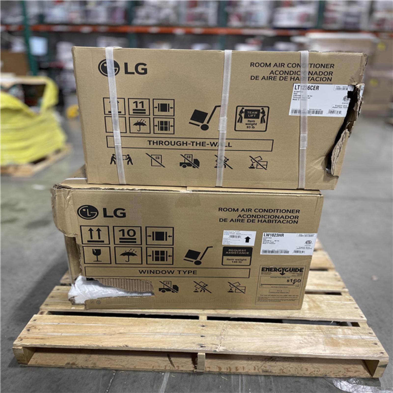 DALLAS LOCATION- LG Air Conditioner Mixed Pallet(2 UNITS)