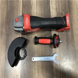 AS-IS Milwaukee FUEL 18V Lithium-Ion Brushless Cordless 4-1/2 in./5 in. Grinder with Variable Speed & Paddle Switch (Tool-Only)