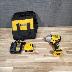 HOUSTON LOCATION - AS-IS DEWALT 20V MAX* XR 1/2 High Torque Impact Wrench W/ BATTERY & CHARGER