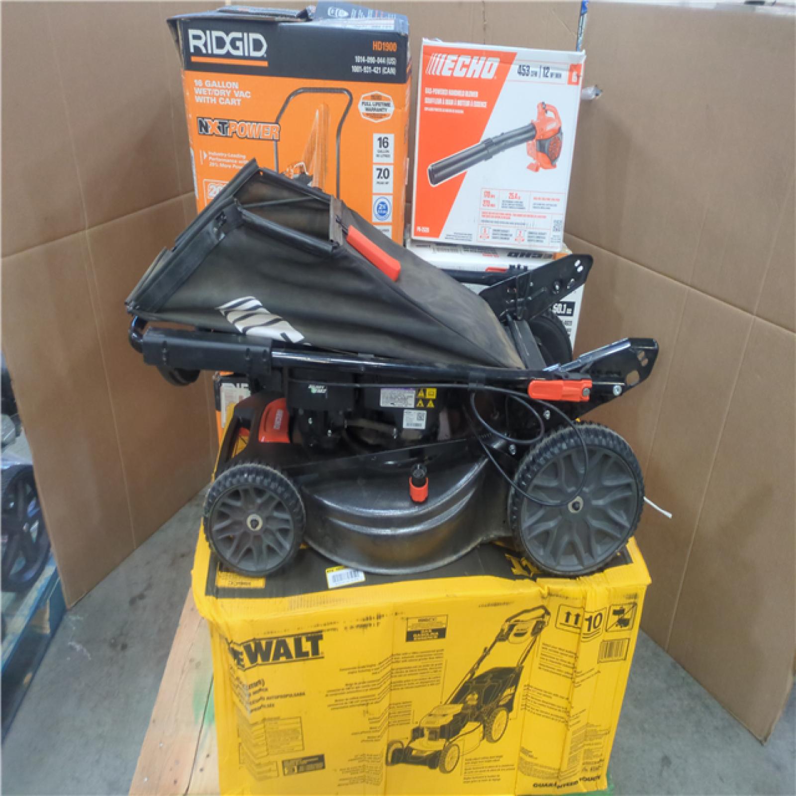 CALIFORNIA AS-IS OUTDOOR POWER EQUIPMENT