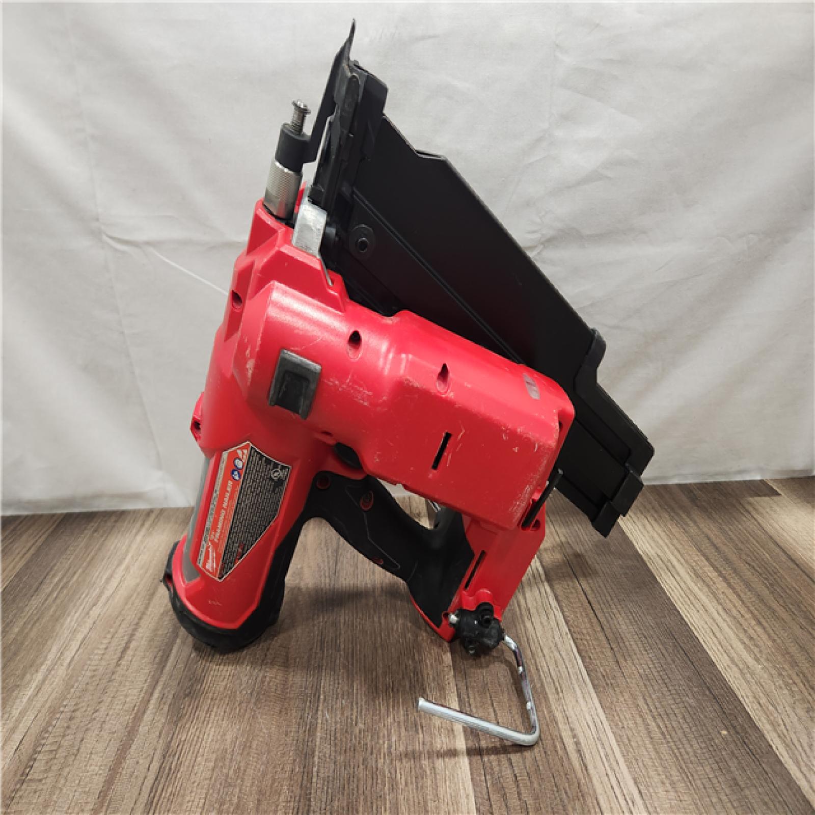 AS-IS- Milwaukee M18 FUEL 3-1/2 in. 18V 21-Degree Lithium-Ion Brushless Cordless Framing Nailer (Tool-Only)