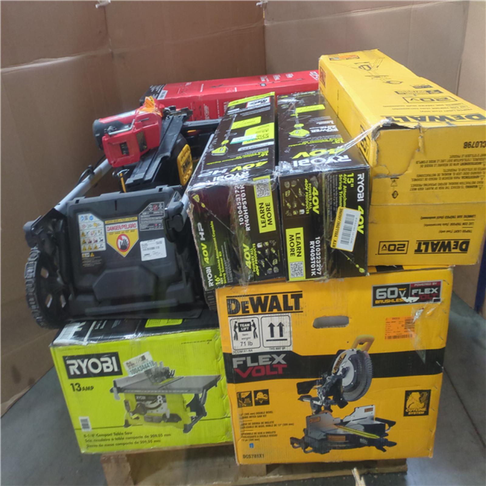 CALIFORNIA AS-IS TOOL PALLET