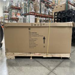 DALLAS LOCATION- AS-IS HUSKY 96 in. W x 24 in. D Matte Black Mobile Workbench Cabinet with Stainless Steel Top