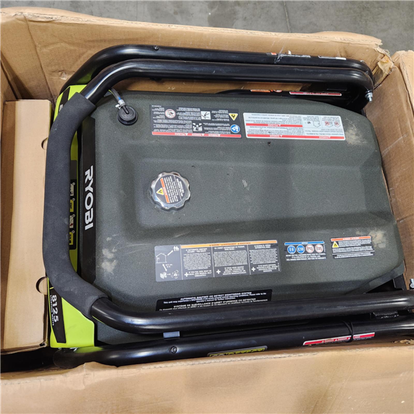 Dallas Location - As-Is RYOBI 6500-Watt Gasoline Powered Portable Generator