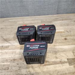 HOUSTON LOCATION - AS-IS MILWAUKEE FORGE BATTERY PACK QTY - 3