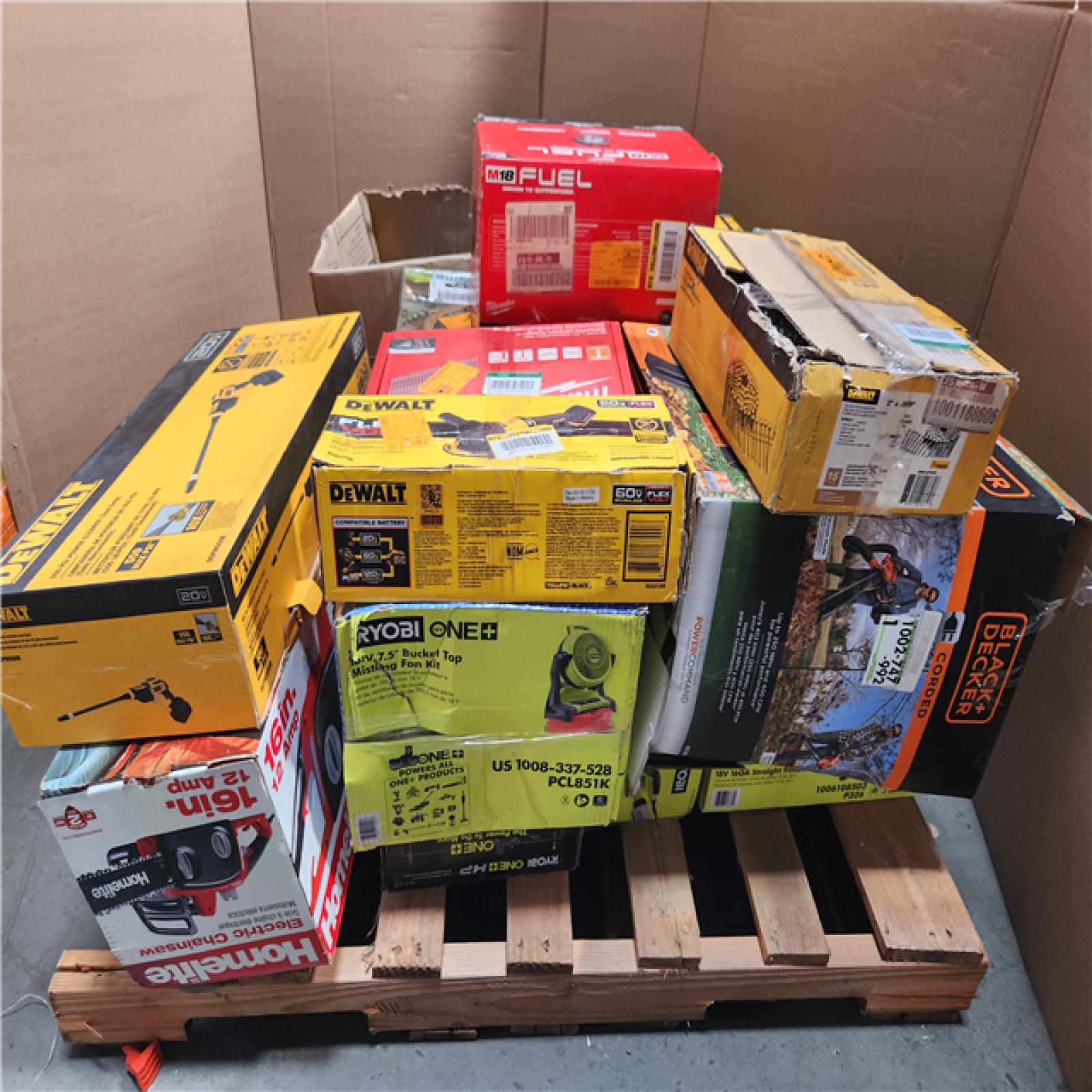 CALIFORNIA AS-IS TOOL PALLET