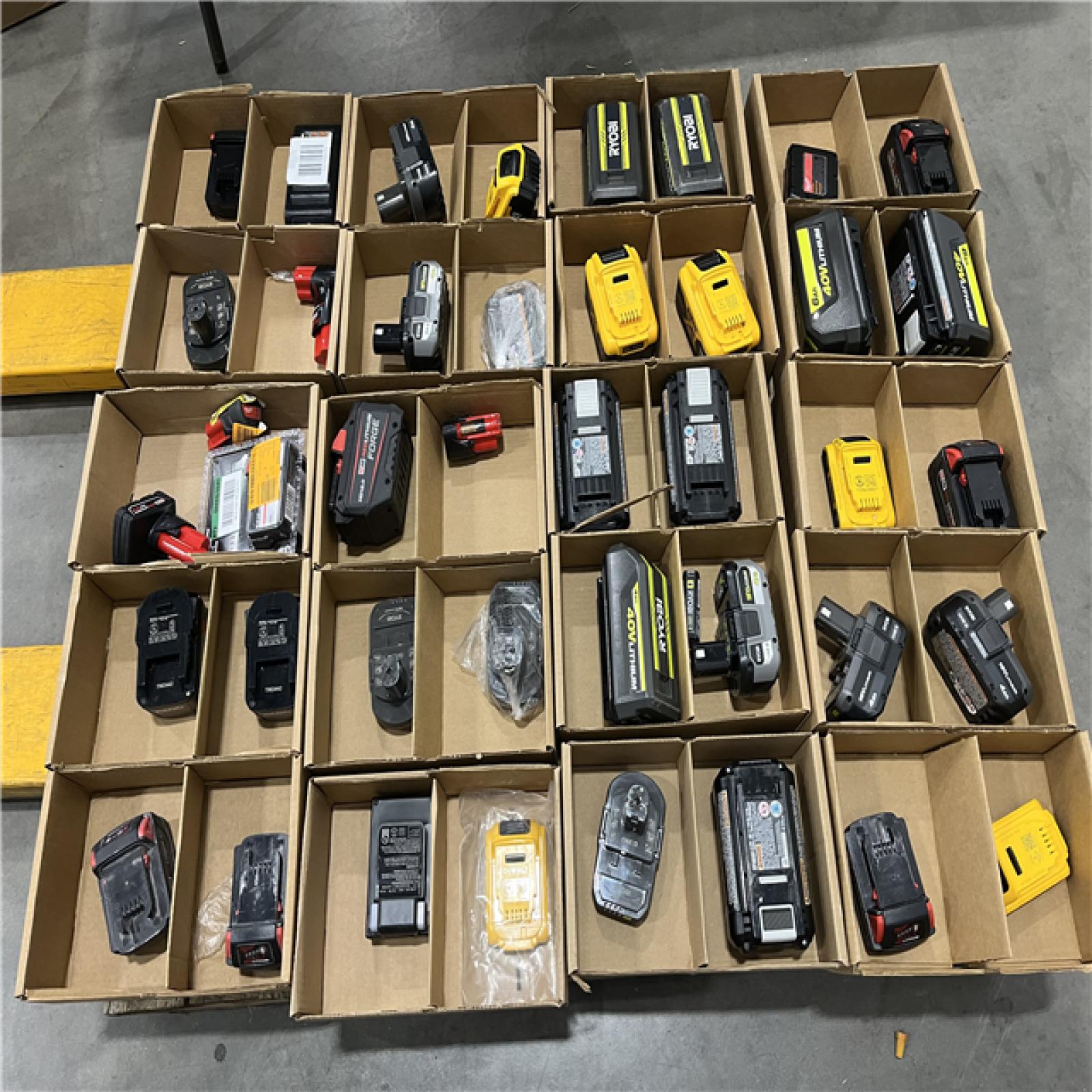 DALLAS LOCATION - AS-IS BATTERY PALLET