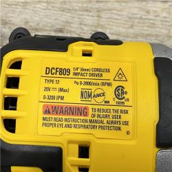 AS-IS DEWALT Atomic 20V Max Lithium-Ion Brushless Cordless Compact 1/4 in. Impact Driver Kit