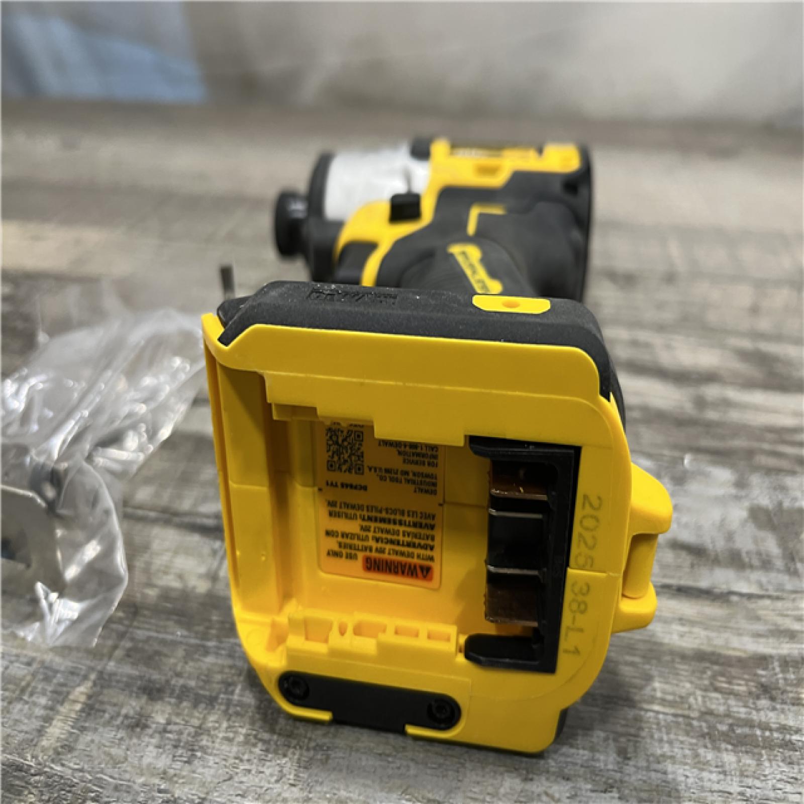 AS-IS DEWALT 20-Volt Maximum XR Cordless Brushless 1/4 in. 3-Speed Impact Driver (Tool-Only)