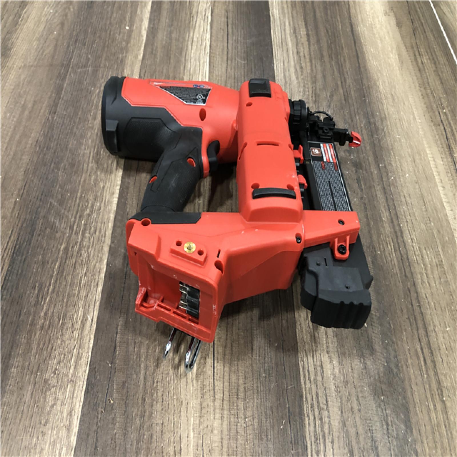 AS-IS Milwaukee FUEL 18-Volt Lithium-Ion Brushless Cordless Gen II 18-Gauge Brad Nailer (Tool-Only)