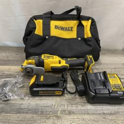 AS-IS DEWALT 20V MAX XR Cordless Brushless 3-Speed Oscillating Multi Tool Kit