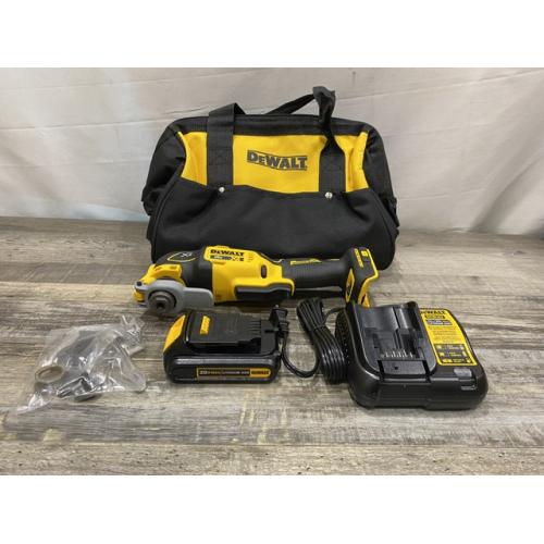 AS-IS DEWALT 20V MAX XR Cordless Brushless 3-Speed Oscillating Multi Tool Kit