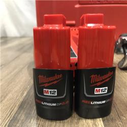 AS-IS Milwaukee 12-Volt Lithium-Ion Force Logic Cordless Press Tool Kit