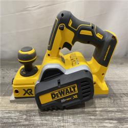 AS-IS DEWALT 20V MAX XR Cordless Brushless 3-1/4 in. Planer (Tool Only)
