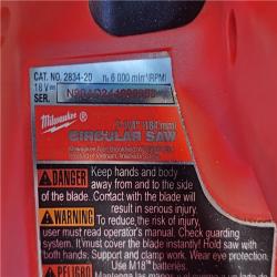 HOUSTON LOCATION - AS-IS Milwaukee M18 FUEL 7-1/4 Inch Circular Saw (Bare Tool)