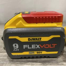 AS-IS DEWALT 20V/60V MAX FLEXVOLT Lithium-Ion 9.0Ah Battery and Charger Starter Kit