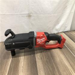 AS-IS Milwaukee FUEL 18V Lithium-Ion Brushless Cordless GEN 2 SUPER HAWG 7/16 in. Right Angle Drill (Tool-Only)
