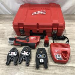 AS-IS MILWAUKEE 12-Volt Lithium-Ion Force Logic Cordless Press Tool Kit