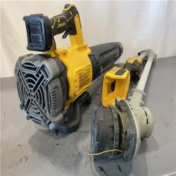 AS-IS - DEWALT 20V MAX Cordless Battery Powered String Trimmer & Blower Combo Kit