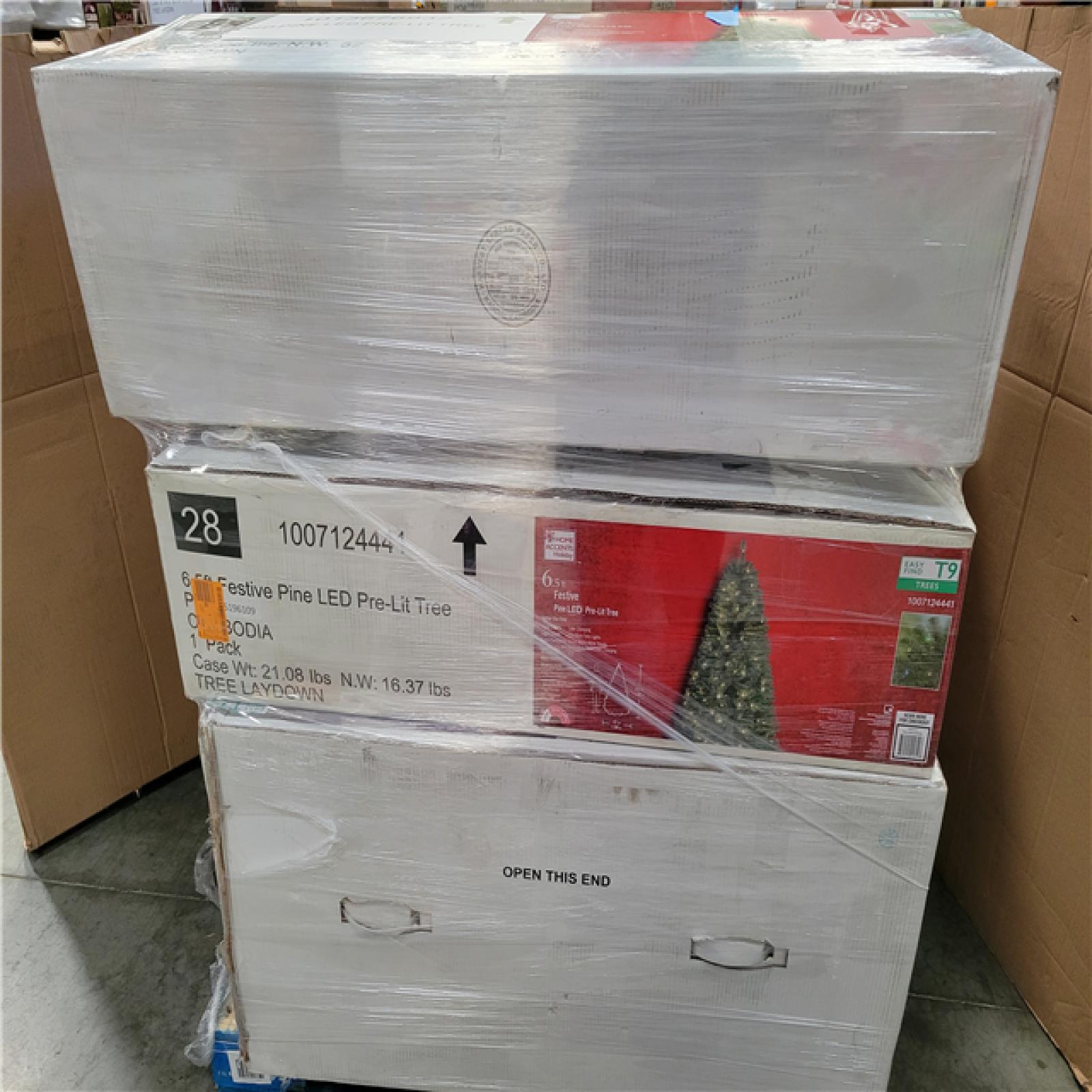 California AS-IS Holiday Pallet