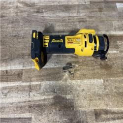 Houston Location AS-IS DeWalt DCE555 18v XR Cordless Brushless Drywall Cutter No Batteries No Battery Charger No Case