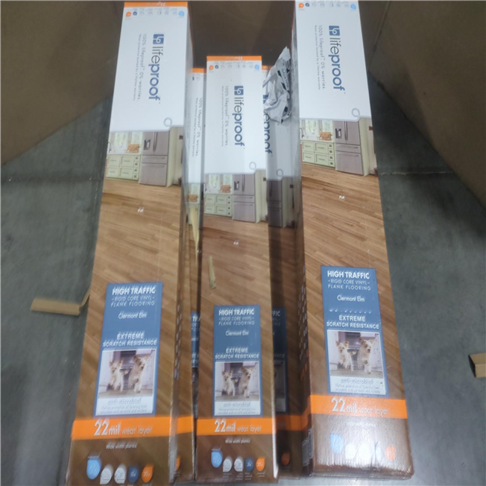 CALIFORNIA AS-IS LifeProof RIGID CORE VINYL - PLANK FLOORING