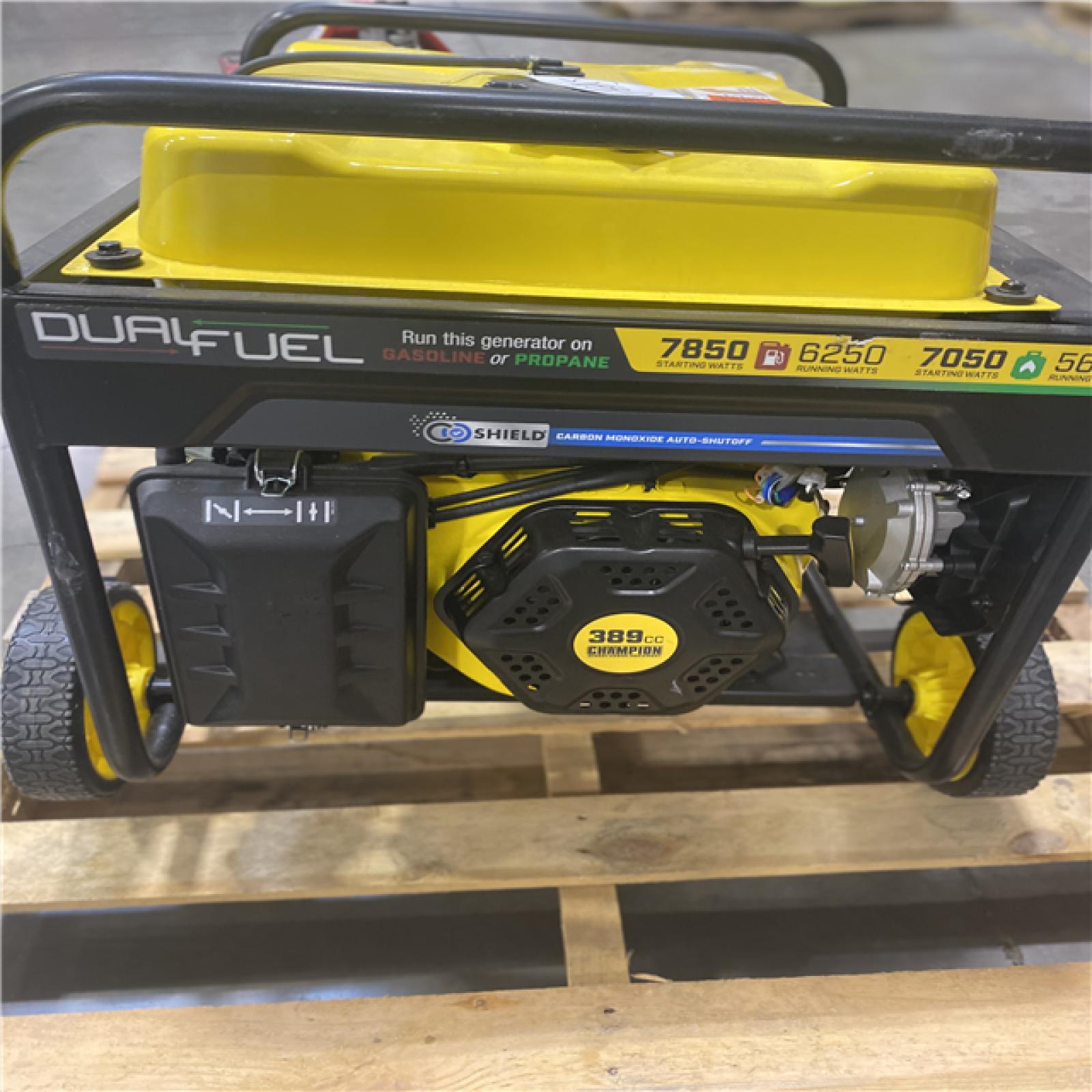 Dallas Location - As-Is Champion Power Equipment 7850/6250-Watt Portable Generator