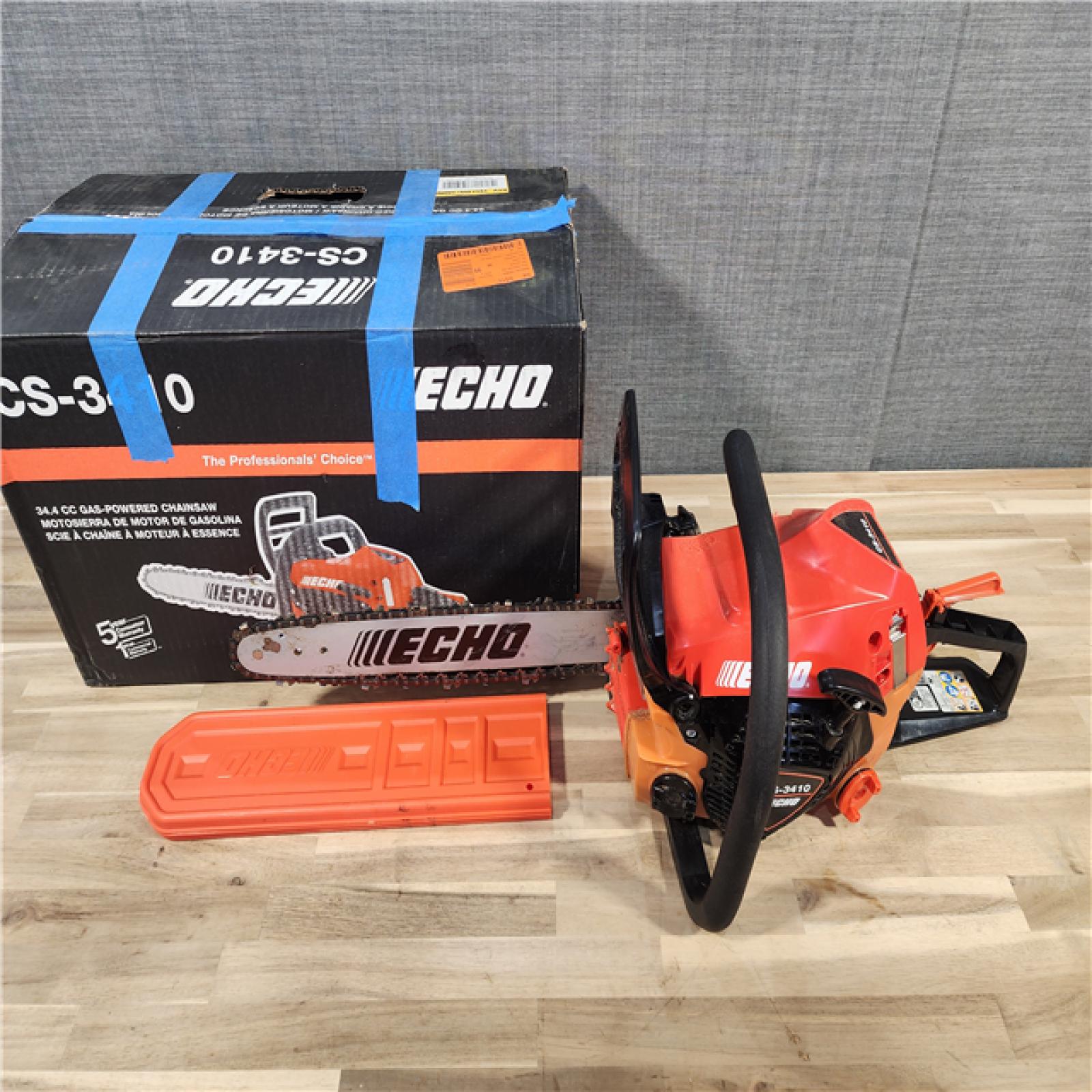 HOUSTON LOCATION - AS-IS ECHO 14 in. 34.4 Cc Gas 2-Stroke Rear Handle Chainsaw