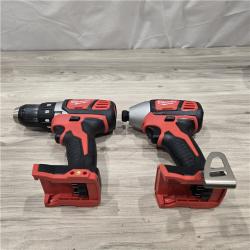 AS-IS Milwaukee 18V Cordless 2-Tool Drill/Driver and Impact Driver Kit