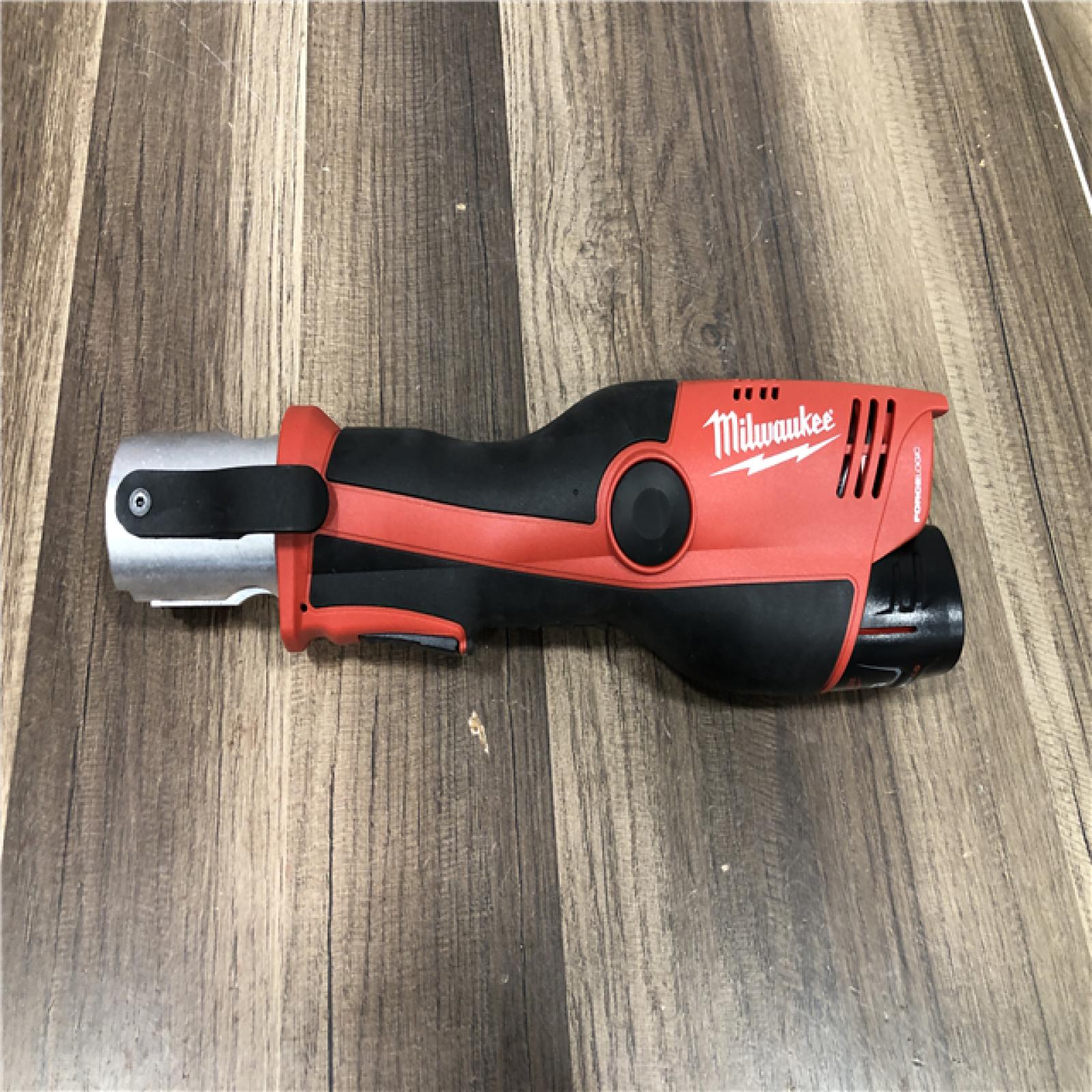 AS-IS Milwaukee M12 12-Volt Lithium-Ion Force Logic Cordless Press Tool Kit