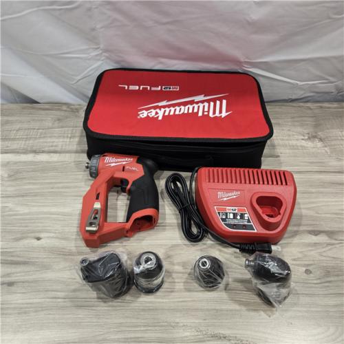LIKE NEW! - Milwaukee 2505-22 M12 FUEL Cordless Installation Drill Driver Kit