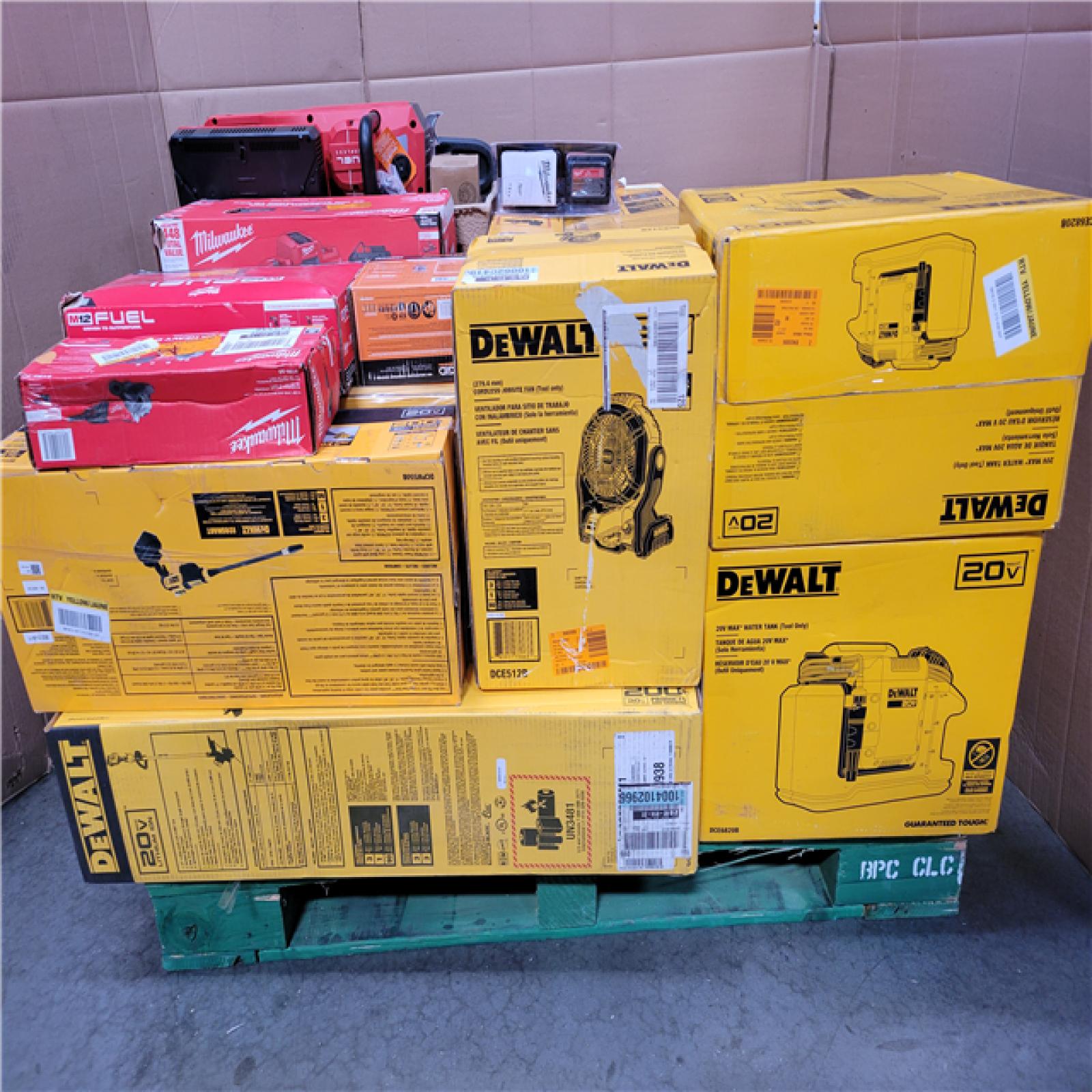 CALIFORNIA AS-IS TOOL PALLET