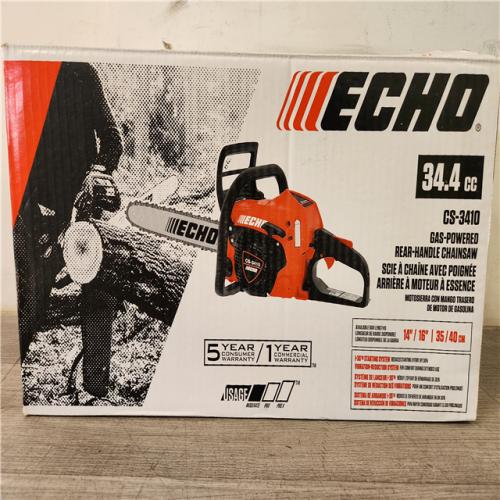 Phoenix NEW ECHO 14 in. 34.4 cc Gas 2-Stroke Rear Handle Chainsaw with Automatic Chain Oiler