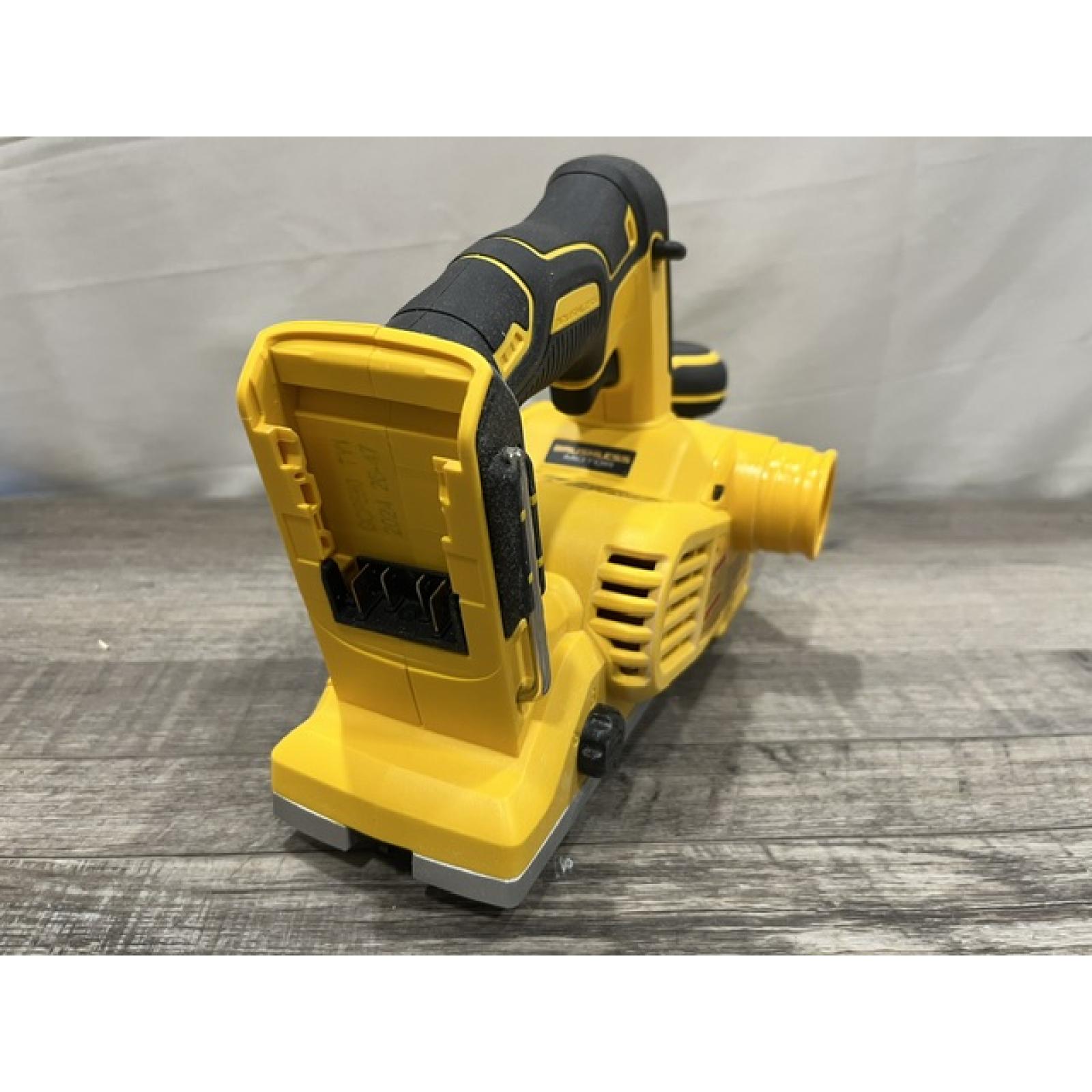 AS-IS DEWALT 20V MAX XR Cordless Brushless 3-1/4 in. Planer (Tool Only)