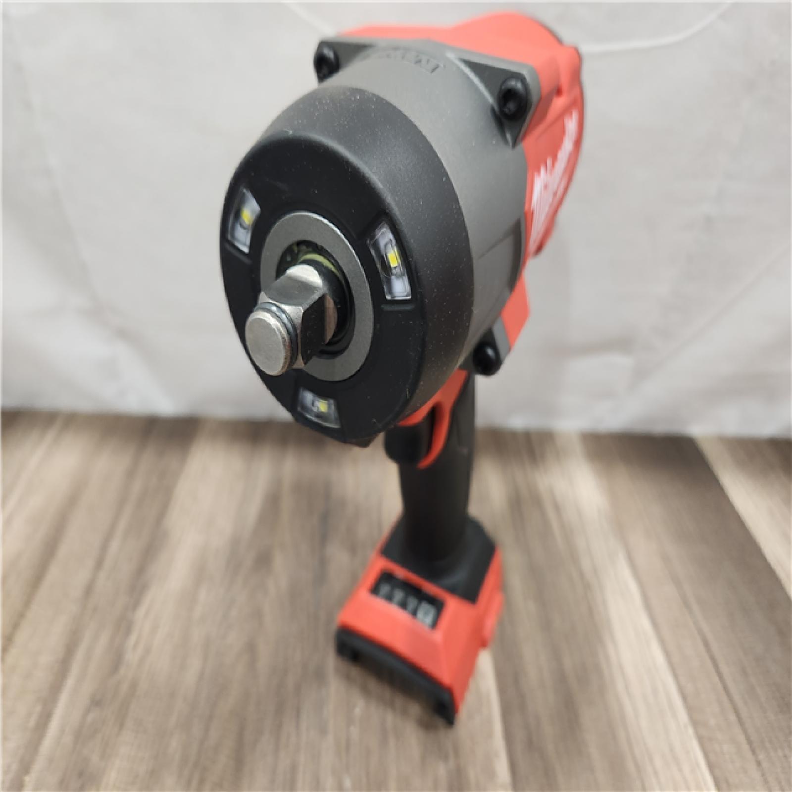 AS-IS- Milwaukee M18 FUEL 18V Lithium-Ion Brushless Cordless 1/2 in. Impact Wrench with Friction Ring (Tool-Only)