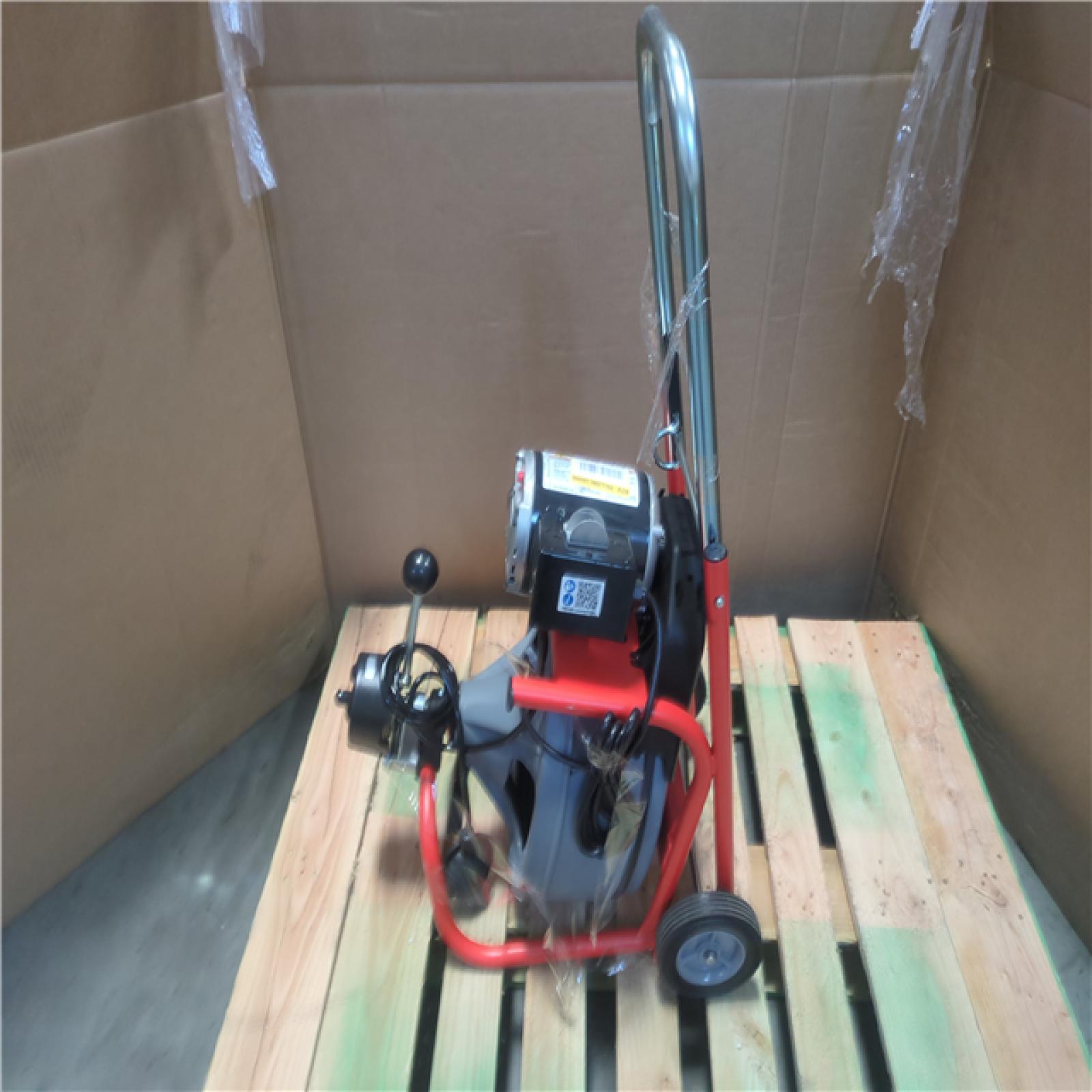 CALIFORNIA AS-IS Rigid K-400 Drain Cleaning Machine