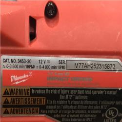 AS-IS Milwaukee FUEL 12-Volt Lithium-Ion Brushless Cordless Hammer Drill and Impact Driver Combo Kit
