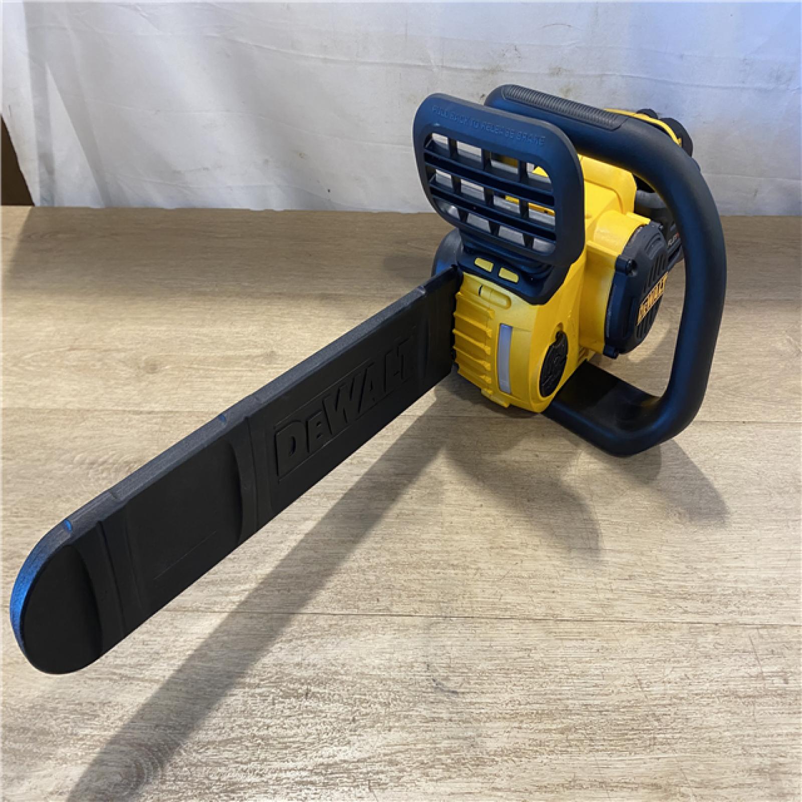 AS-IS DEWALT FLEXVOLT 60V MAX 16in. Brushless Cordless Chainsaw (Tool Only)