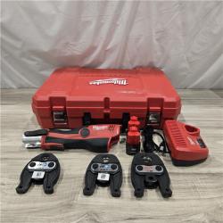 AS-IS MILWAUKEE 12V Force Logic Cordless Press Tool Kit