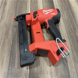 GOOD MILWAUKEE FUEL 18-Volt Lithium-Ion Brushless Cordless 18-Gauge 1/4 in. Narrow Crown Stapler (Tool-Only)