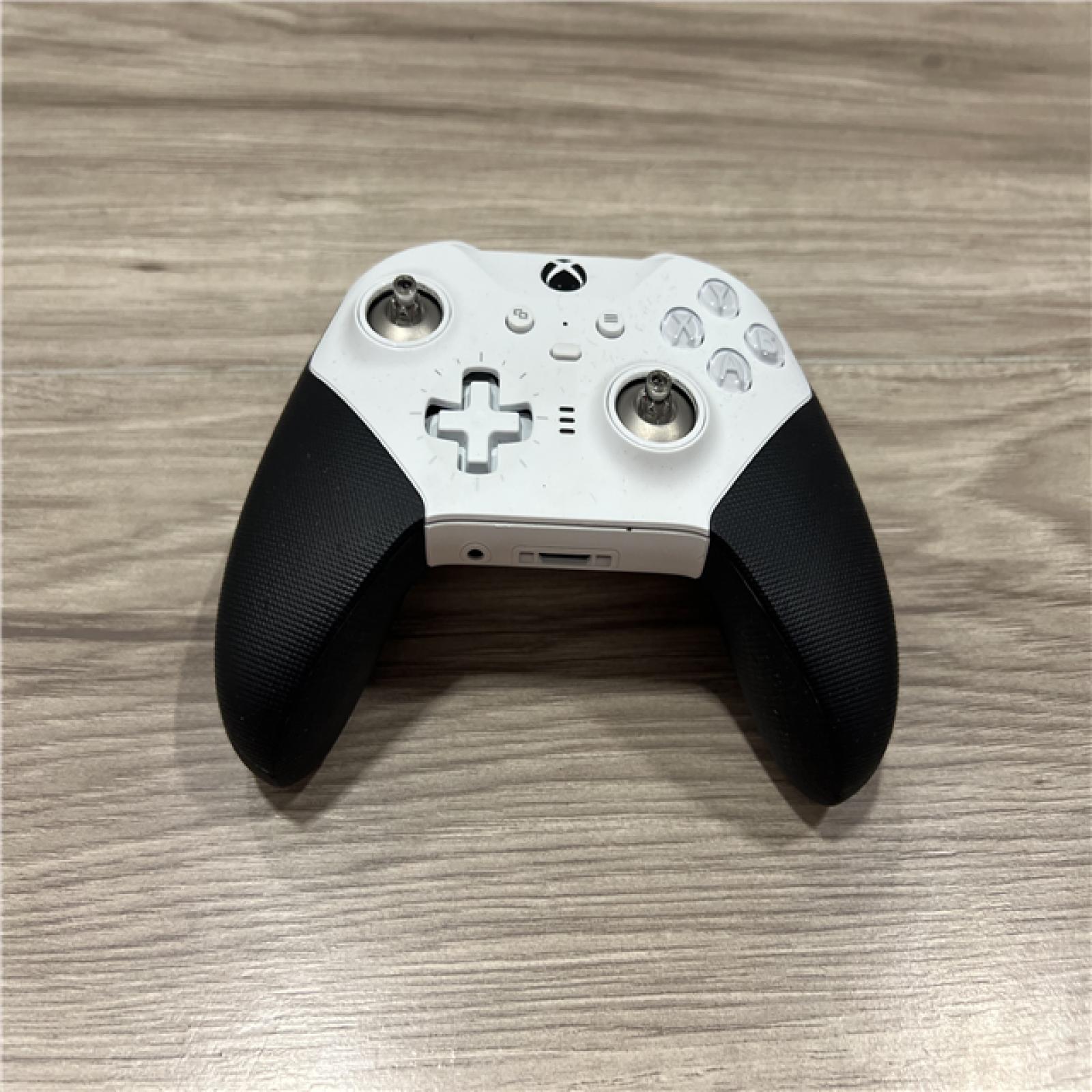 AS-IS Microsoft A1797 Elite Series 2 Wireless Controller Black\White